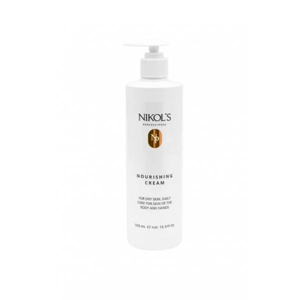 Питательный крем с маслами тыквы и имбиря Nikols Professional 500мл.