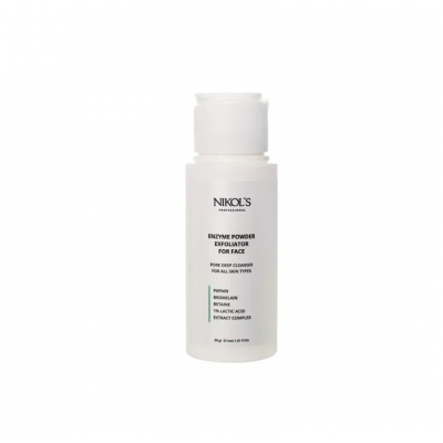 Энзимная пудра для лица для всех типов кожи Nikol`s Professional 30 гр.